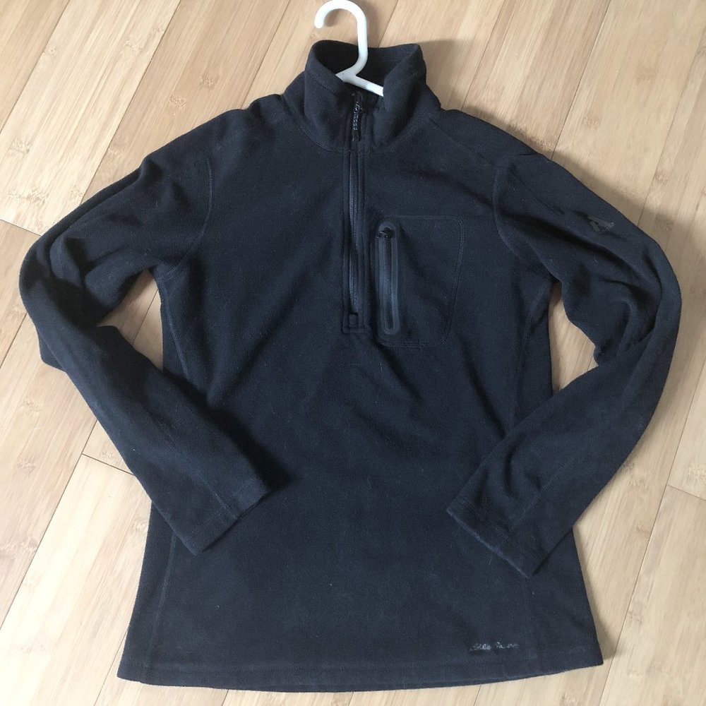 Eddie Bauer Women's Quarter Zip Fleece Pullover -M
